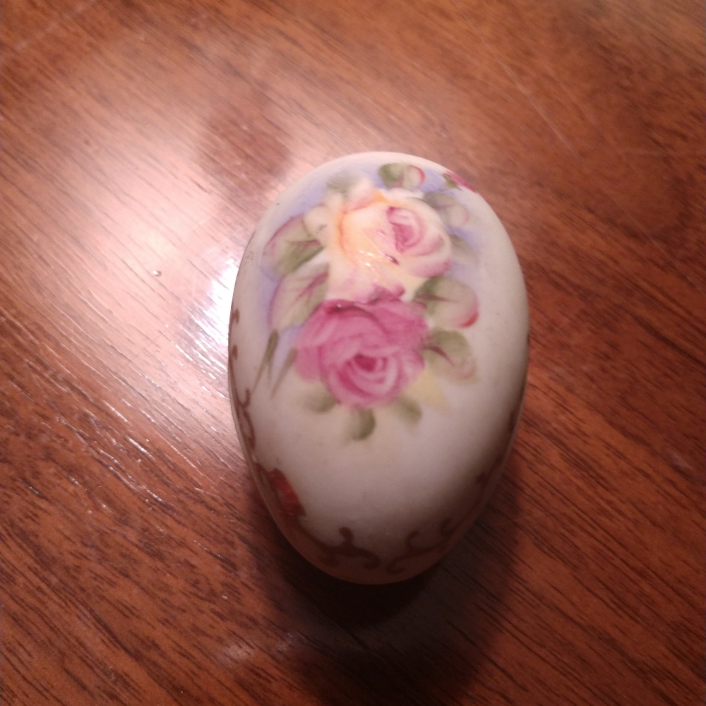 Antique egg made in England